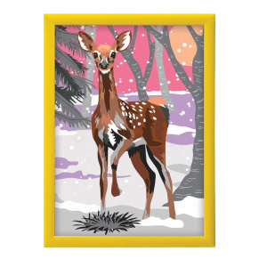 Ζωγραφίζω με Αριθμούς Paint And Frame Snow Deer  (1038-41014)