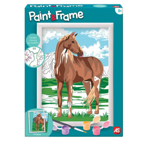 Ζωγραφίζω με Αριθμούς Paint and Frame Wild Horse  (1038-41015)
