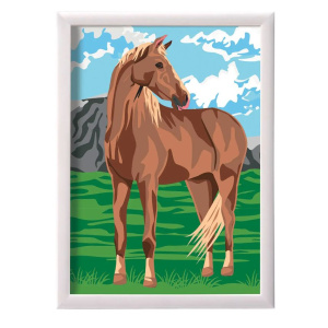 Ζωγραφίζω με Αριθμούς Paint and Frame Wild Horse  (1038-41015)
