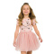Energiers Mini Φόρεμα με Βούλες Χρώμα 233 Φρεζ  (15-223304-7)
