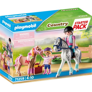 Playmobil Starter Pack Φροντίζοντας τα Άλογα  (71259)