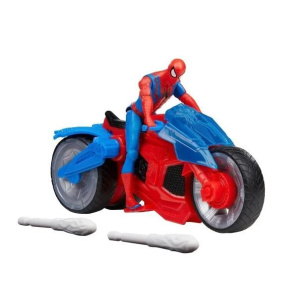 Hasbro Marvel Spider-Man Web Blast Cycle  Όχημα και φιγούρα  (F6899)