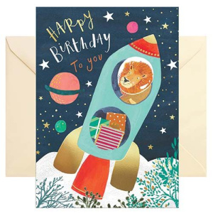 Ευχετήρια Κάρτα Γενεθλίων Διάστημα Happy Birthday  (LT269)