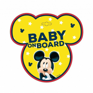 Seven Σήμα Βaby on Board Mickey  (9612)