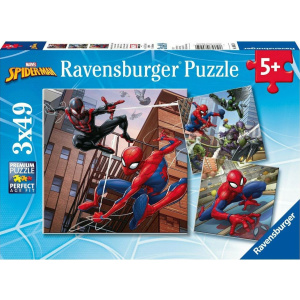 Παζλ 3x49 Ravensburger Spiderman  (08025)