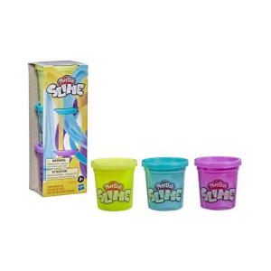 Play-Doh Slime 3-Pack Γαλάζιο Πορτοκαλί Μπλέ  (E8809)
