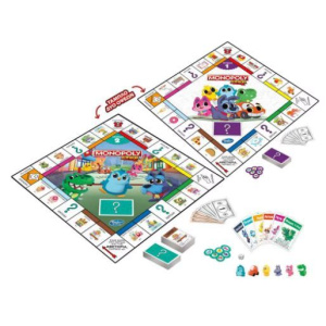 Επιτραπέζιο Monopoly Junior 2 σε 1  (F8562)