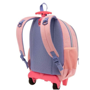 Polo Τσάντα Trolley Νηπιαγωγείου Little Pink Πεταλούδες  (901039-8227)