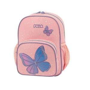 Polo Τσάντα Νηπιαγωγείου Junior Little Pink Butterfly  (901040-8227)
