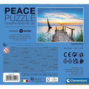 Παζλ 500 τμχ Clementoni Peace Puzzles Wind  (1220-35121)