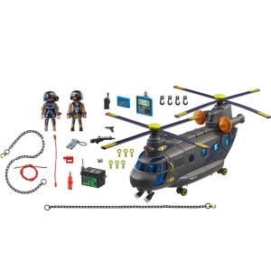 Playmobil Ελικόπτερο Ειδικών Δυνάμεων με Δύο Έλικες  (71149)