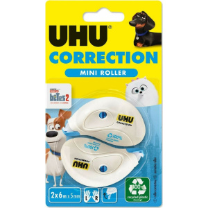 Uhu Διορθωτικό Correction Roller Mini σετ των 2  (63471)