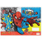 Μπλοκ Ζωγραφικής με Αυτοκόλλητα και Στένσιλ 40φ 23x23 Spiderman  (000508140)