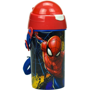 Gim Παγουρίνο Πλαστικό Spiderman Blue Net 500ml  (557-13209)