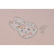 Miffy Προίκα Bunny Με Λουλούδια Σομόν  (8705/71)