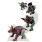 Mattel Jurassic World Μεγάλοι Δεινόσαυροι 2 Σε 1 Giganotosaurus και Nasutoceratops  (HPD34)