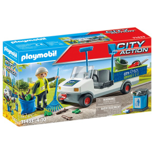 Playmobil Ηλεκτρικό Όχημα Οδοκαθαριστή  (71433)