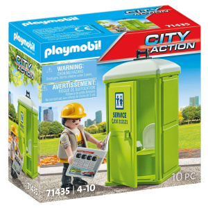 Playmobil Χημική Τουαλέτα  (71435)