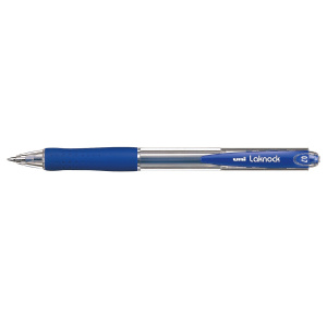 Uniball Laknock Στυλο Κλικ 0.7Mm Μπλε  (SN-100-07-ΜΠΛΕ)