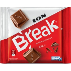 Ιον Σοκολατα Break Γαλακτος 85Γρ.  (I1041)