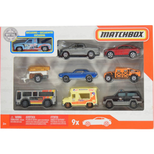 Matchbox Αυτοκινητάκια Σετ Των 9  (X7111)