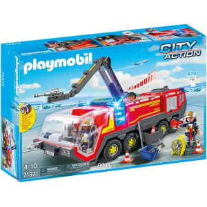 Playmobil Πυροσβεστικό Όχημα Με Φώτα, Ήχο και Πυροσβεστικό Κανόνι  (71371)