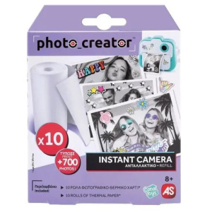 Φωτογραφικό Χαρτί Photo Creator Instant Camera 10 Ρολά  (1863-70605)