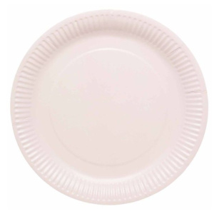 Party Πιάτα Μεγάλα Ροζ - Marshmallow 23εκ 8 τμχ  (M99154002016)