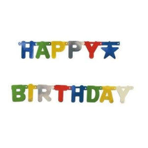 Party Καπελα Happy Birthday Streamers 6 Τμχ  (81906)