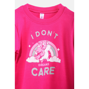 Dreams Mini Πυτζάμα Don't Care Unicorn Hot Pink  (2373105-2)