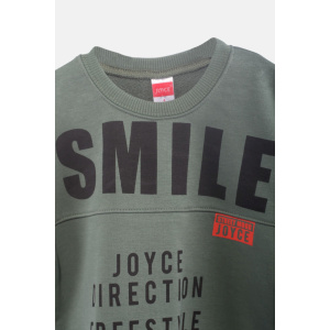 Joyce Mini Σετ Φόρμα Μπλούζα Smile Μέντα  (2362142-2)