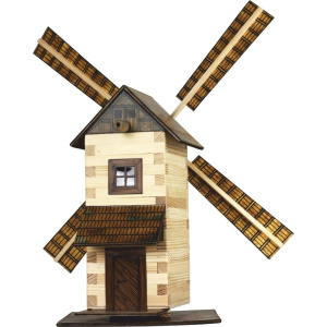 Ξυλινη Κατασκευη Wooden Windmill 137 Τμχ  (W15)