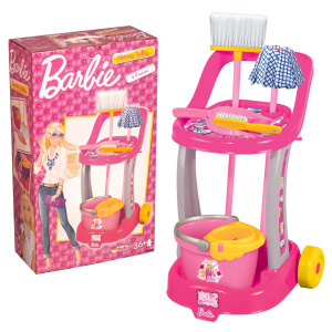 Barbie Παιδικο Τρολευ Καθαρισματος  (01970)
