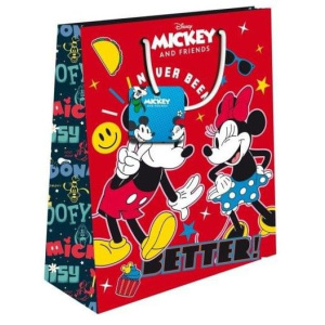Σακούλα Δώρου Χάρτινη Mickey/Minnie 18x11x23 εκ.-2 Σχέδια  (000563941)