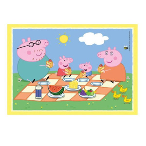 Πάζλ 4 σε 1 Super Colour Peppa Pig  (1200-21516)