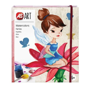 GIM Μπλοκ Ζωγραφικής A4 40Φ Και Αυτοκόλλητα Disney Princess Essentials  331-42416