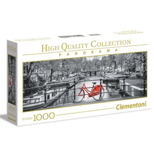 Παζλ 1000 Κομματιων Clementoni High Quality Ποδηλατο Στο Αμστερνταμ  (1220-39440)