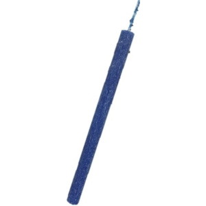 Λαμπάδα Στρόγγυλη Αρωματική Ρουστίκ Ξυστή Μπλε  (120-ΜΠΛΕ)