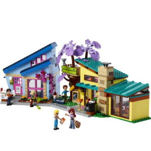 LEGO Friends Τα Σπίτια Της Οικογένειας Του Όλι Και Της Πέιζλι  (42620)