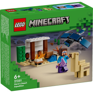 LEGO Minecraft Αποστολή Του Στιβ Στην Έρημο  (21251)