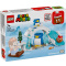 LEGO Super Mario Πίστα Επέκτασης Περιπέτεια Στο Χιόνι Με Την Οικογένεια Penguin  (71430)