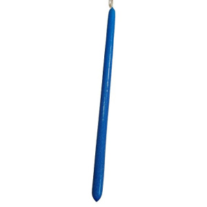Λαμπάδα Ασημόσκομη Μπλε  (100-ΑΣΗΜ-ΜΠΛΕ)