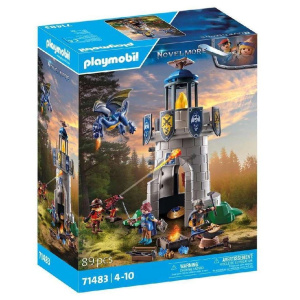 Playmobil Novelmore- Πύργος Ιπποτών Με Δράκι Και Σιδηρουργό  (71483)