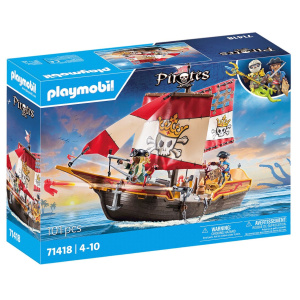 Playmobil Πειρατική Γαλέρα Ο Βασιλιάς Των Πειρατών  (71418)