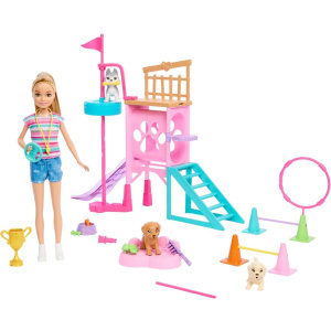 Barbie Stacie Στη Διάσωση Και Εκπαίδευση Κουταβιών  (HRM10)