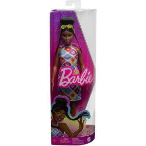 Barbie Νέες Barbie Fashionistas- Brown Hair In Bud Diamond Crochet  (HJT07)