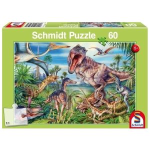 Παζλ Schmidt Δεινοσαυροι - 60 Κομματια  (300651)