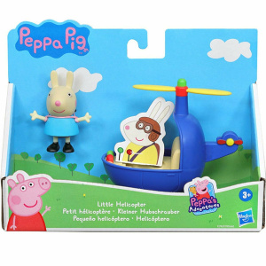 Peppa Pig Μικρά Οχήματα και Φιγούρα- Ελικόπτερο  (F2742)