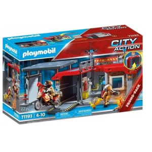 Playmobil City Action Πυροσβεστικός Σταθμός  (71193)