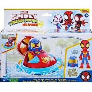 Spidey And His Amazing Friends Web-Spinners Spidey with Hover Spinner  (F7252)